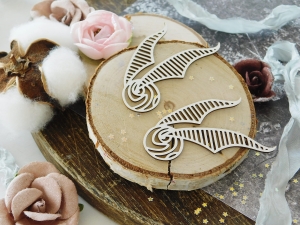 Tekturka "Świat Magii" - Złoty Znicz - 2 sztuki  