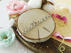 Tekturka "Witaj Wiosno" - Wielkanoc - 2 sztuki