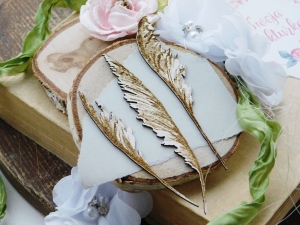 Tekturka "Komunia 2021" - Trawa pampasowa - 3 sztuki