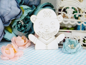 Tekturka - Kochany Szkrab - Miś pirat