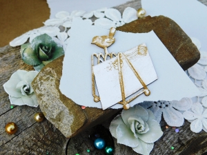 Tekturka "Wspomnienia" - Stojak na listy