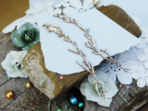 Tekturka "Wspomnienia" - Liście III