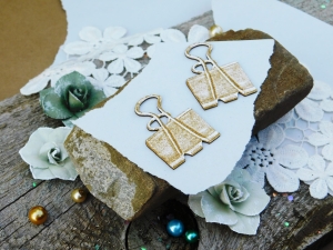 Tekturka "Wspomnienia" - Spinacz - 2 sztuki