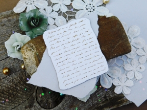 Tekturka "Wspomnienia" - List II