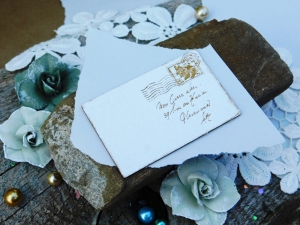 Tekturka "Wspomnienia" - Pocztówka II