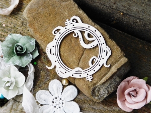 Tekturka "Mechaniczni" - Ramka koło, macki