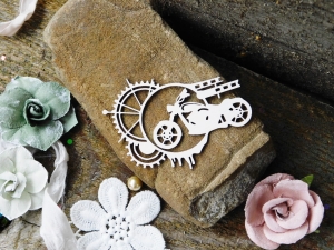 Tekturka "Mechaniczni" - Ramka motor I