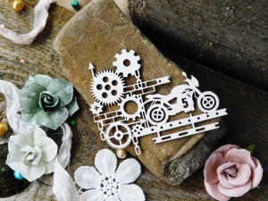 Tekturka "Mechaniczni" - Dekor motor II