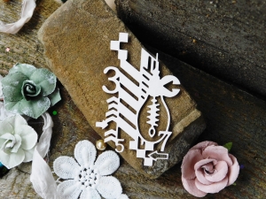 Tekturka "Mechaniczni" - Żarówka, cyfry