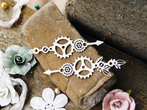 Tekturka "Mechaniczni" - Strzałki, koła zębate I