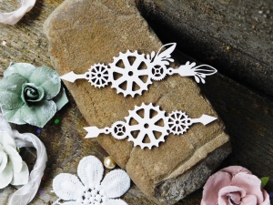 Tekturka "Mechaniczni" - Strzałki, koła zębate II