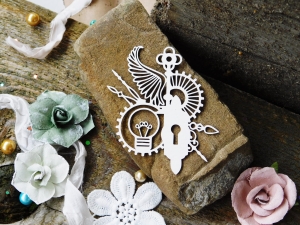 Tekturka "Mechaniczni" - Zamek, żarówka