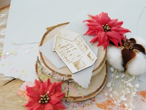 Tekturka "Święta, święta..." - Domek I