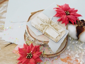 Tekturka "Święta, święta..." - Prezent IV