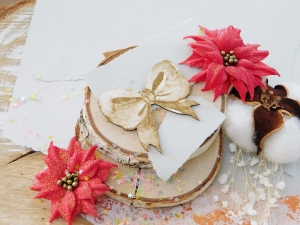 Tekturka "Święta, święta..." - Kokarda I