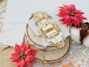 Tekturka "Święta, święta..." - Dziadek do orzechów