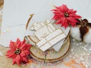 Tekturka "Święta, święta..." - Prezenty