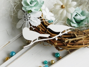 Tekturka "Wiosna" - Ptaszki