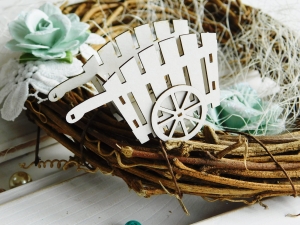 Tekturka "Wiosna" - Wóz 3d do boxa