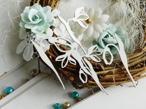 Tekturka "Wiosna" - Przebiśnieg - zestaw