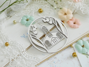 Tekturka "Komunia 2022" - Kościół, ramka