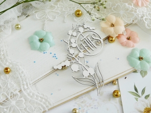 Tekturka "Komunia 2022" - Konwalia IHS