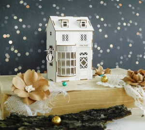 Tekturka "Świat Magii 2" - Sowia poczta 3D 