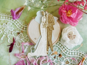 Tekturka "Naturalnie - Miłość" - Para młoda V