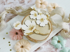 Tekturka "Milusińscy" - Kwiatuszki I - 2 sztuki 