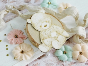 Tekturka "Milusińscy" - Miś Teddy