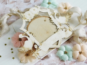 Tekturka "Milusińscy" - Ramka II - Bociany