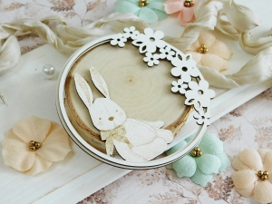 Tekturka "Milusińscy" - Ramka warstwowa - Króliś