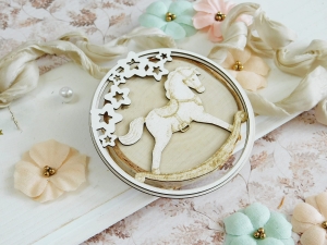 Tekturka "Milusińscy" - Ramka warstwowa - Konik G.