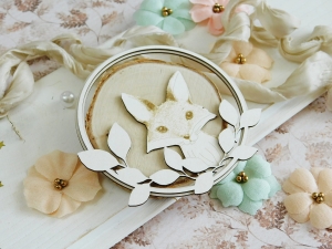 Tekturka "Milusińscy" - Ramka warstwowa - Lisek Frank