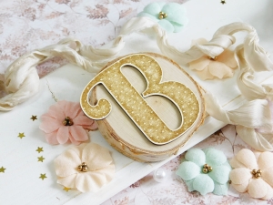 Tekturka "Milusińscy" - Literka B