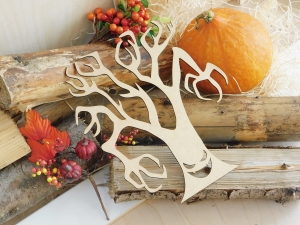 HDF - Jesień / Halloween - Straszne drzewo