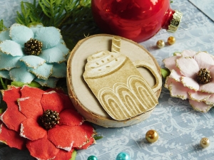 Tekturka - Wesołych Świąt - Kubek