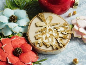 Tekturka - Wesołych Świąt - Jemioła