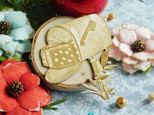 Tekturka - Wesołych Świąt - Skrzynka na listy