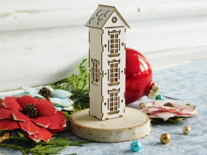 Tekturka - Wesołych Świąt - Kamienica I 3D