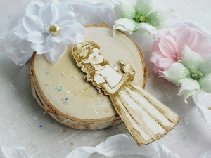 Tekturka "Komunia 2023" - Dziewczynka II