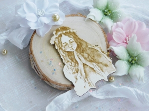 Tekturka "Komunia 2023" - Dziewczynka VIII