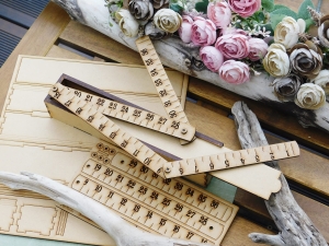 HDF - Stempunk - Pudełko + Linijka