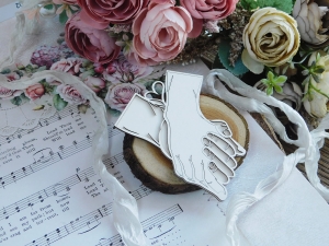 Tekturka "Ślub 2023" - Splecione dłonie