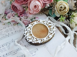 Tekturka "Ślub 2023" - Ramka ażurowa VIII