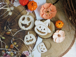 Tekturka "Halloween" - Zestaw III - 4 sztuki 