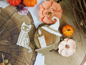 Tekturka "Halloween" - Zestaw X - 3 sztuki  