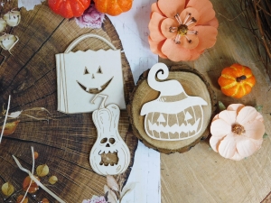 Tekturka "Halloween" - Zestaw XIV - 3 sztuki