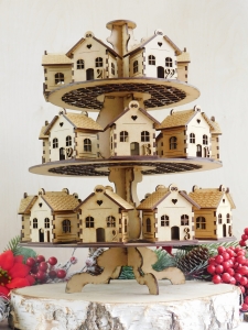 HDF - Zima 2023 - Kalendarz adwentowy, domki