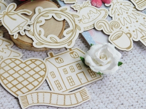 Tekturka "Zima 2023" - Zestaw I, 21 sztuk